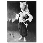 Cakatablo Ahşap Tablo Atatürk Yeniçeri Kıyafetler İçinde