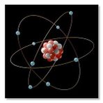 Cakatablo Ahşap Tablo Atomic Model