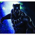 Cakatablo Ahşap Tablo Black Panther Artwork Görseli