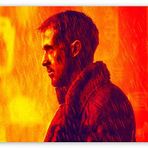 Cakatablo Ahşap Tablo Blade Runner Ryan Gosling Memur K