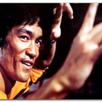 Cakatablo Ahşap Tablo Bruce Lee Kungfu Dövüş Sanatı