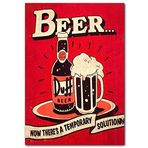 Cakatablo Ahşap Tablo Buff Beer Görseli
