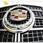 Cakatablo Ahşap Tablo Cadillac Ön Panjur ve Logo
