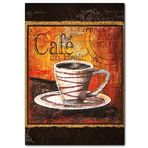 Cakatablo Ahşap Tablo Cafe Do Bra Fair Trade Kahve Keyfi Afişi Göseli