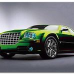 Cakatablo Ahşap Tablo Chrysler Fıstık Yeşili
