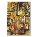 Cakatablo Ahşap Tablo Céret And Sorgues, Spring-summer 1912 By Pablo Picasso