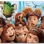 Cakatablo Ahşap Tablo Croods Karakterleri Karikatür
