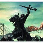 Cakatablo Ahşap Tablo Dawn of the Planet of the Apes