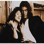 Cakatablo Ahşap Tablo Desperado Antonio Banderas ve Salma Hayek