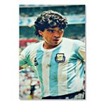 Cakatablo Ahşap Tablo Diego Maradona Arjantin Milli Takımında