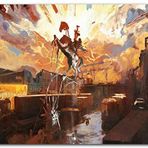 Cakatablo Ahşap Tablo Disco Elysium Displate Koleksiyonu Görseli
