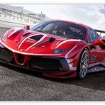 Cakatablo Ahşap Tablo Ferrari 488 Evo