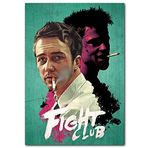 Cakatablo Ahşap Tablo Fight Clup Görseli