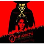 Cakatablo Ahşap Tablo Fil Afişi V for Vendetta