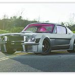 Cakatablo Ahşap Tablo Ford Mustang Fastback Alternatif Görseli