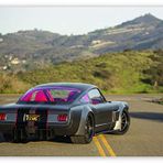 Cakatablo Ahşap Tablo Ford Mustang Fastback Arka Görünüş Görseli