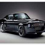 Cakatablo Ahşap Tablo Ford Mustang