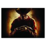 Cakatablo Ahşap Tablo Freddy Krueger