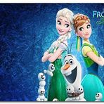 Cakatablo Ahşap Tablo Frozen Fever Filmi Afiş Görseli