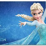 Cakatablo Ahşap Tablo Frozen Kraliçe Elsa