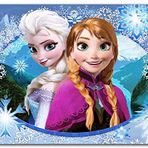 Cakatablo Ahşap Tablo Frozen Prenses Elsa ve Anna