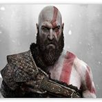 Cakatablo Ahşap Tablo God of War Kratos