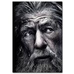 Cakatablo Ahşap Tablo Hobbit Beş Ordunun Savaşı Gandalf