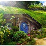Cakatablo Ahşap Tablo Hobbit Evi ve Bahçesi