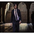 Cakatablo Ahşap Tablo John Wick 2 Keanu Reeves Yaralı