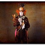 Cakatablo Ahşap Tablo Johnny Depp Alice Harikalar Diyarında Filmi