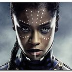 Cakatablo Ahşap Tablo Kara Panter Letitia Wright