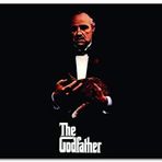 Cakatablo Ahşap Tablo Karanlık Arkaplan The Godfather Marlon Brando