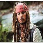 Cakatablo Ahşap Tablo Karayip Korsanları Jack Sparrow Şaşkın