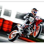 Cakatablo Ahşap Tablo Kros Motor Yarışı