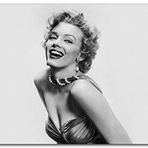 Cakatablo Ahşap Tablo Marilyn Monroe Çekici