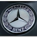 Cakatablo Ahşap Tablo Mercedes Benz Logo Orijinal Zemin