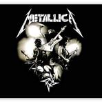 Cakatablo Ahşap Tablo Metallica Yazı ve Grup Üyeleri