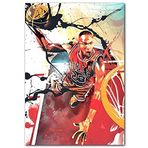 Cakatablo Ahşap Tablo Michael Jordan Art Afiş Görseli