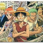 Cakatablo Ahşap Tablo Monkey D Luffy Anime Karakterler