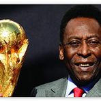 Cakatablo Ahşap Tablo Pele Futbolcu Brezilya