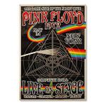 Cakatablo Ahşap Tablo Pink Floyd 1972 Konser Afişi