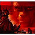 Cakatablo Ahşap Tablo Planet of the Apes - 1968