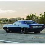 Cakatablo Ahşap Tablo Plymouth Barracuda Otomobil