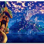 Cakatablo Ahşap Tablo Rapunzel Masalı Ve Şato