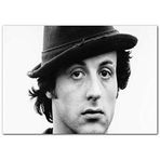 Cakatablo Ahşap Tablo Rocky Balboa Sylvester Stallone
