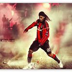 Cakatablo Ahşap Tablo Ronaldınho Ac Milan
