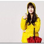 Cakatablo Ahşap Tablo Şemsiyeli Koreli Güzel Suzy