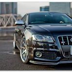 Cakatablo Ahşap Tablo Siyah Audi RS5