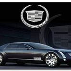 Cakatablo Ahşap Tablo Siyah Süper Lüx Cadillac ve Logo