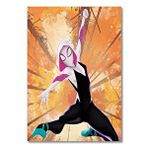 Cakatablo Ahşap Tablo Spider Gwen